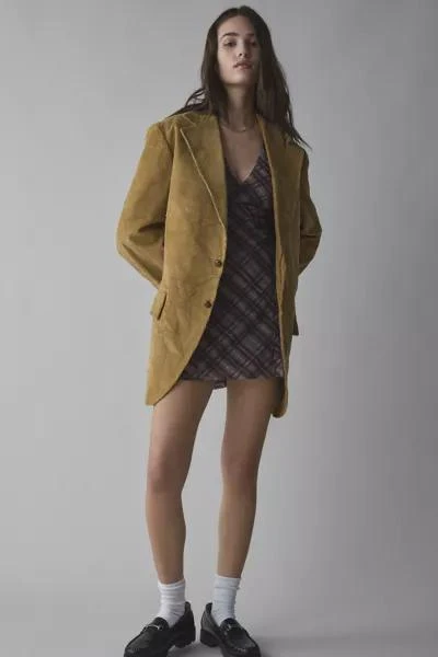Urban Renewal Vintage By UO Corduroy Blazer 3