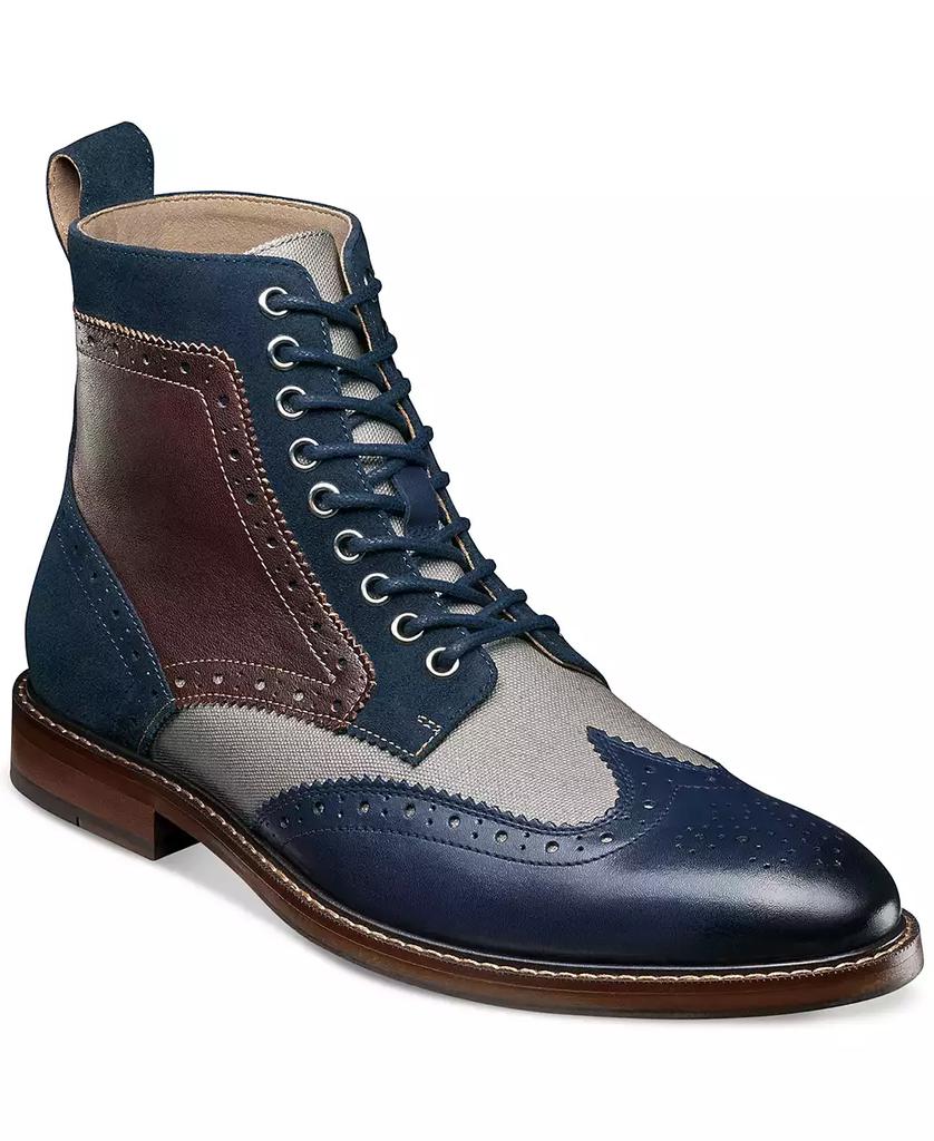Stacy Adams Men's Finnegan Wingtip Lace-Up Boot