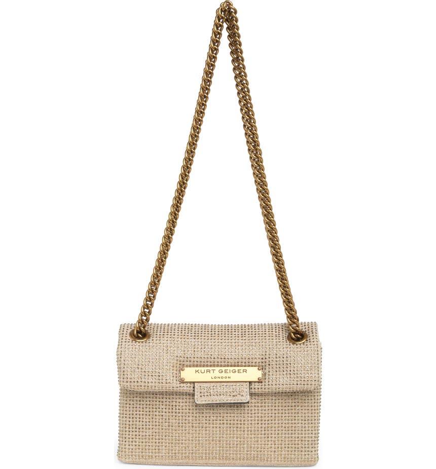 Kurt Geiger London Rhinestone Mini Brixton Shoulder Bag