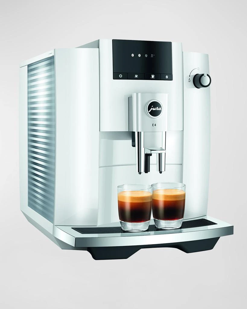 JURA E4 Piano White Coffee & Espresso Machine 3