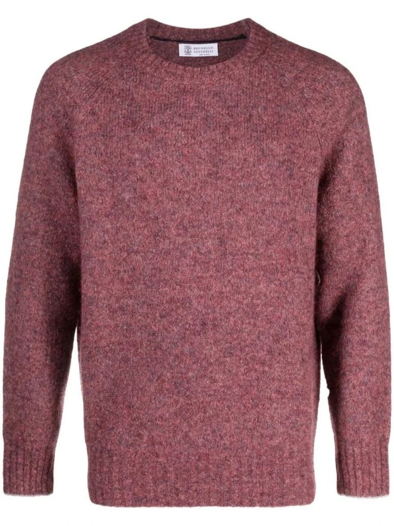 Brunello Cucinelli Classic Crew Neck Knitted Top 1
