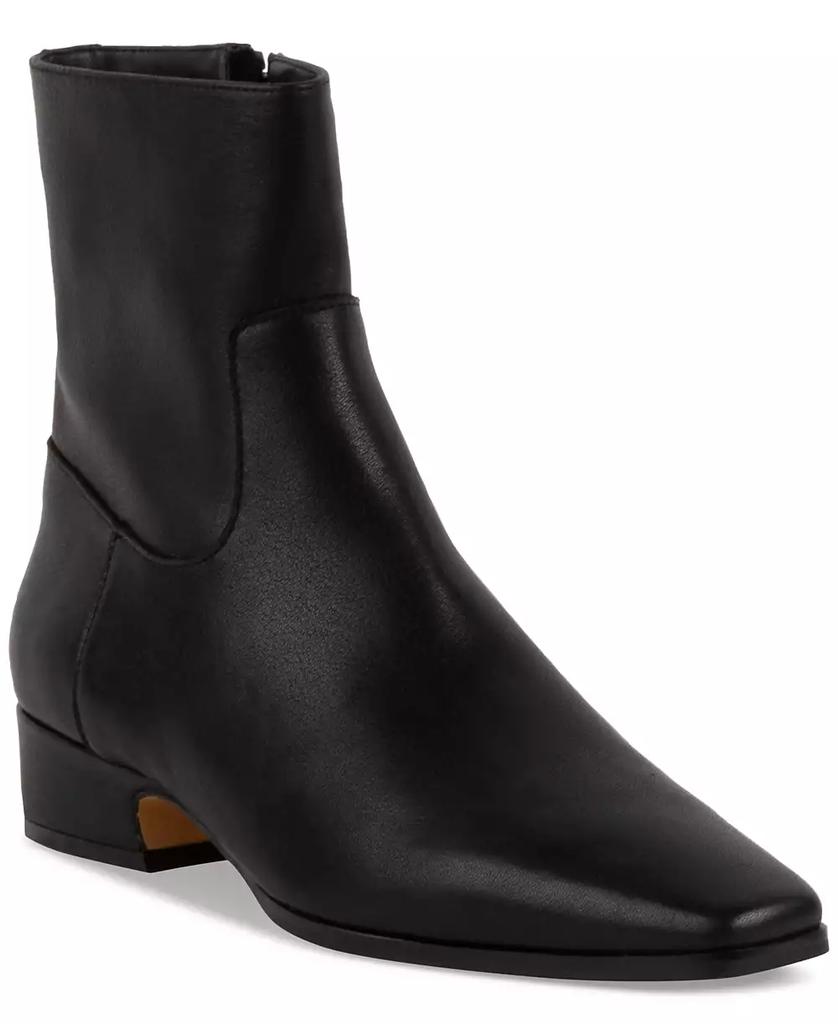 Steve Madden Hawkins Black Leather - Boots - Free Shipping