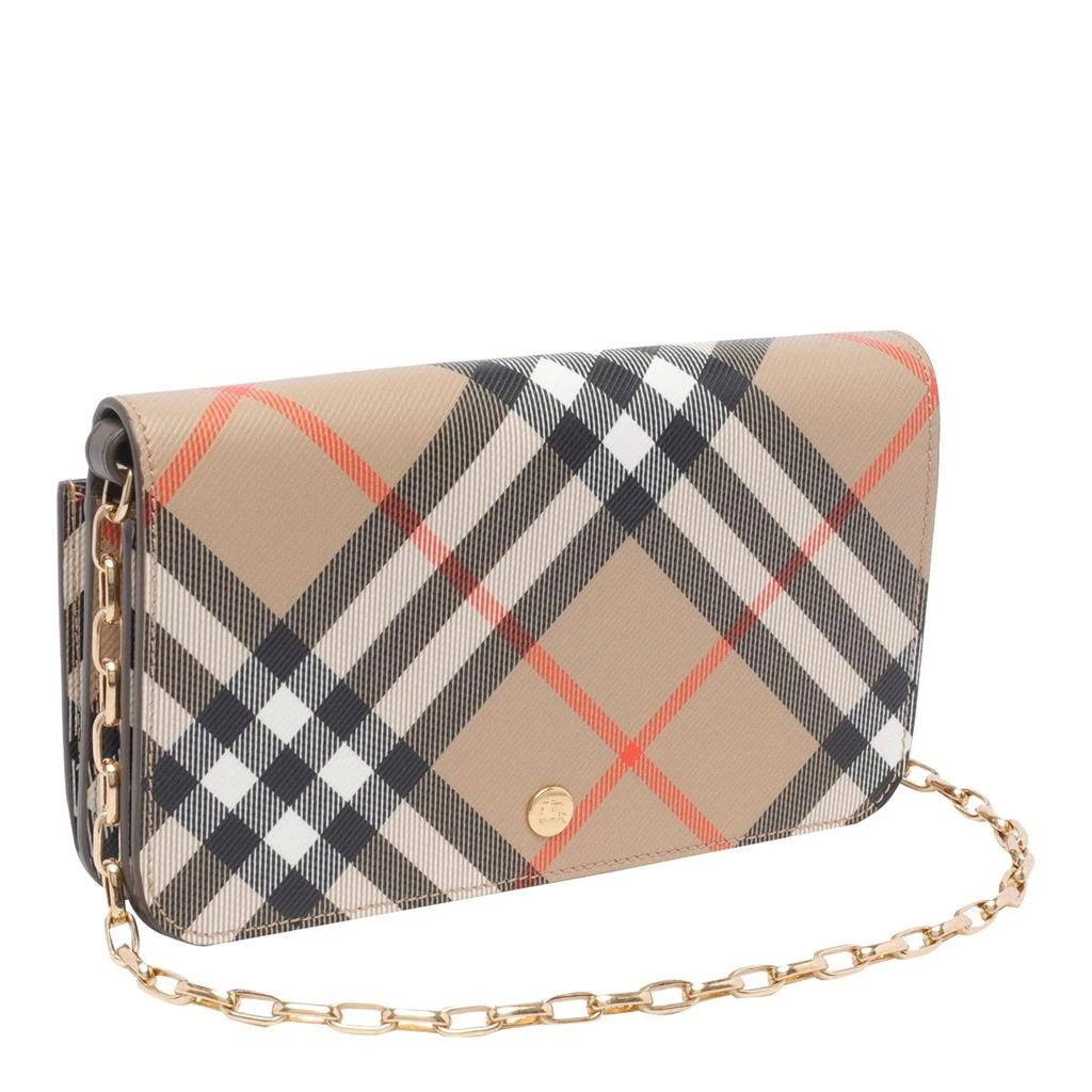 Burberry Burberry Checked Chain-Linked Wallet 3