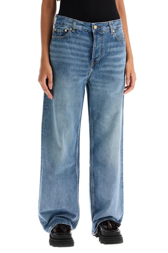 Ganni baggy jeans with iz 2