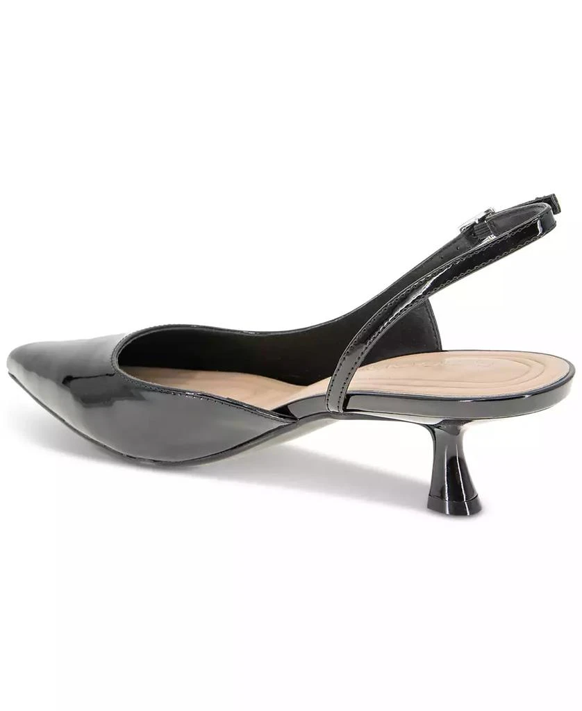 BCBG Women's Kittie Kitten Heel Sling Back Pumps 7
