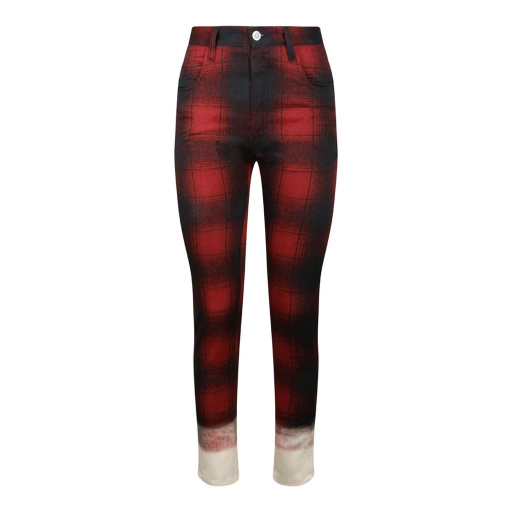MAISON MARGIELA Maison Margiela Pendleton Checked Skinny Pants from Cettire