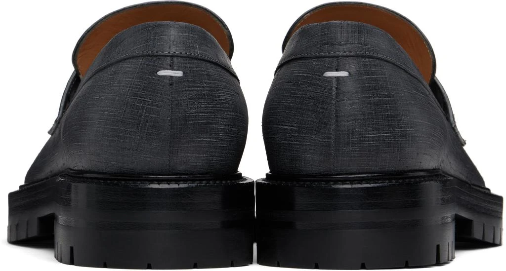 MAISON MARGIELA Gray Tabi County Loafers 2