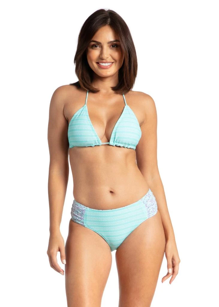 Cabana Life Naples Reversible Ruched Bikini Bottom 5