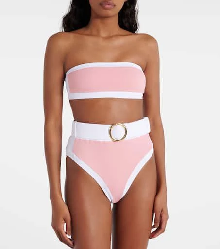 Alexandra Miro Whitney strapless bikini top 2