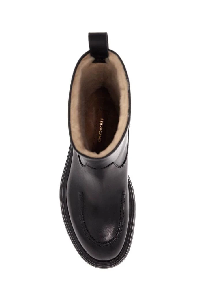 Salvatore Ferragamo shearling-lined ankle boots 1