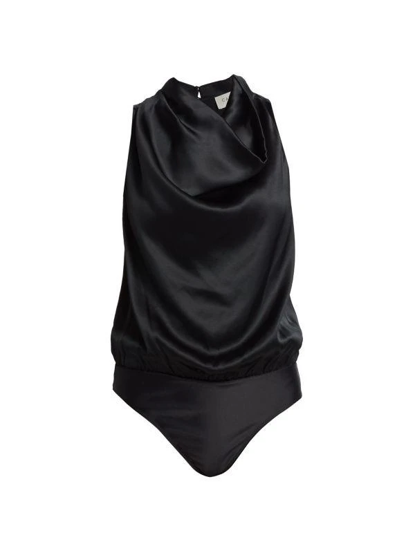 CAMI NYC Noreen Silk Blend Bodysuit 5