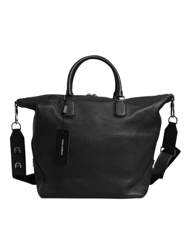 Dolce 
Gabbana Calfskin Leather Hand Shoulder Duffle Men
s Bag