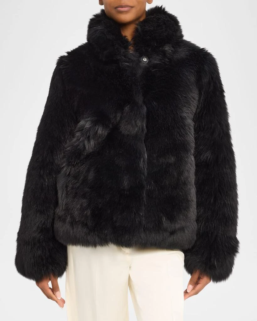 Gorski Reversible Merinillo Lamb Shearling Chevron Jacket With Horizontal Bottom 4