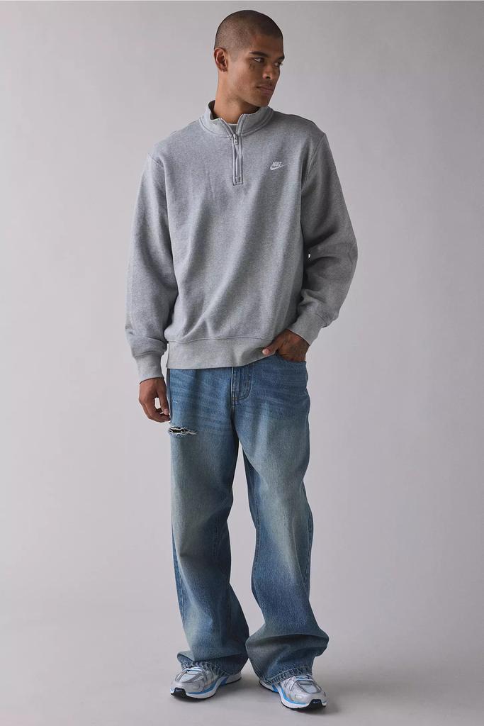 Alo Accolade 1/4 Zip Pullover - Athletic Heather Grey - Polo