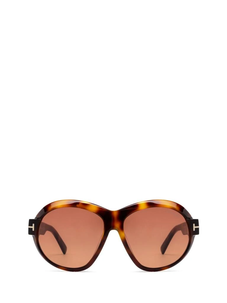 Tom Ford Tom Ford Eyewear Inger Round Frame Sunglasses 1