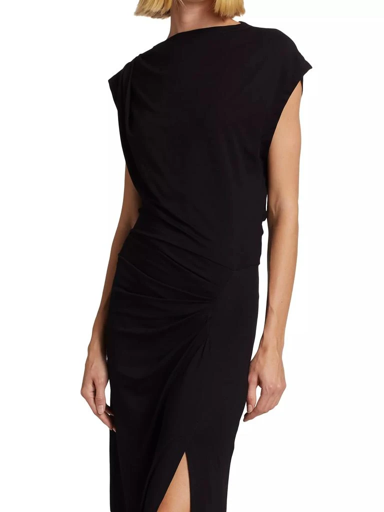 Isabel Marant Étoile Naerys Gathered Jersey Dress 6