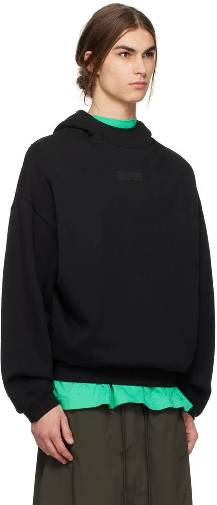 Fear of God ESSENTIALS Black Patch Hoodie 2