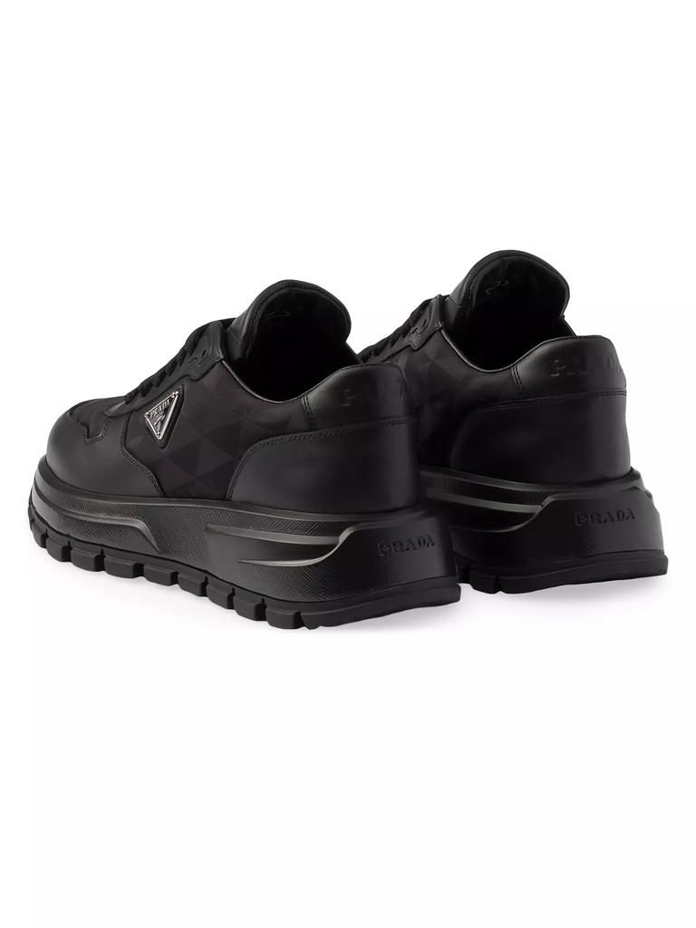 Prada Prax 01 Re-Nylon and Leather Sneakers - Casual Shoes