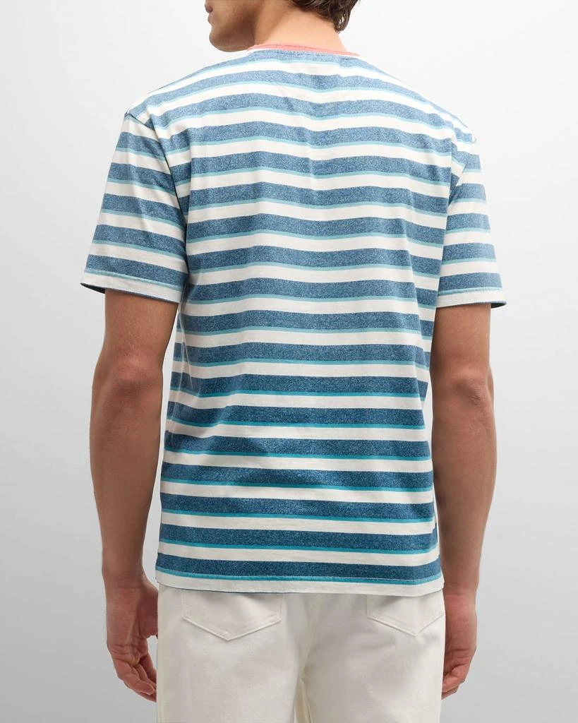 Scotch & Soda Men's Yarn-Dyed Stripe Pocket T-Shirt 3