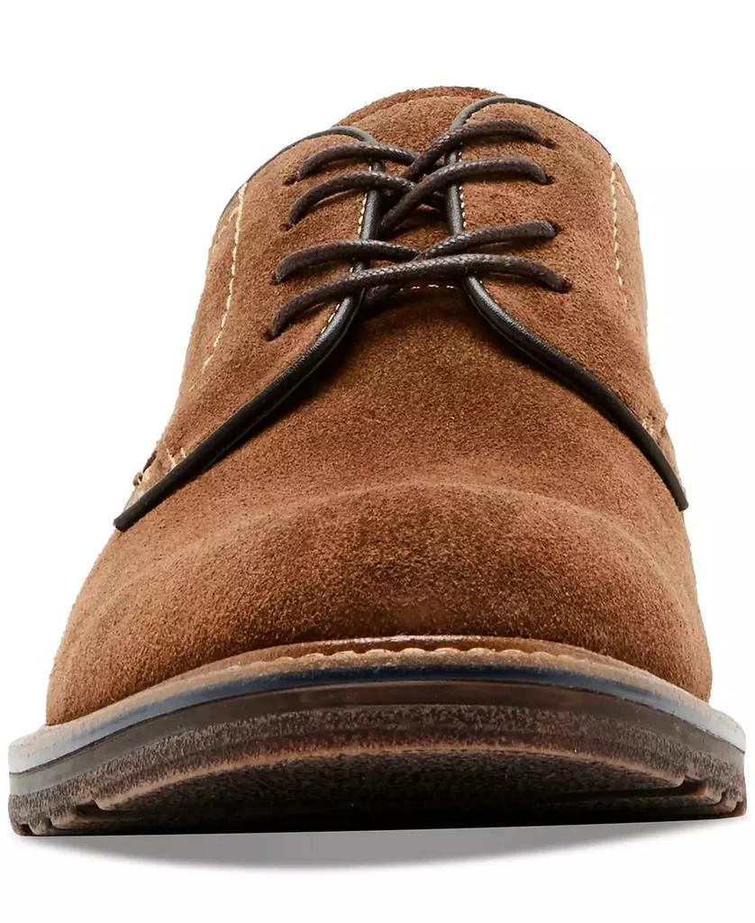 brown dress shoes mens amazon Carrucci Mens Brown Chestnut Whole Cut Oxford Leather Dress Shoes, 9 main image 0