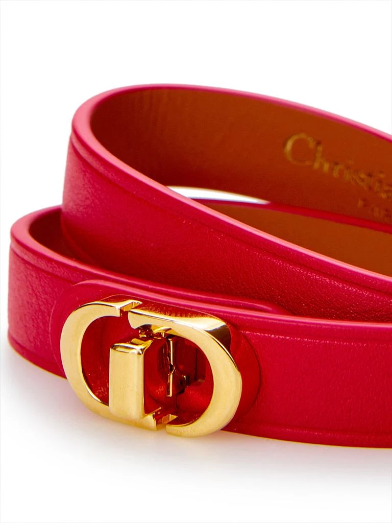 Dior Dior  Leather Double Band CD Women's Bracelet 2