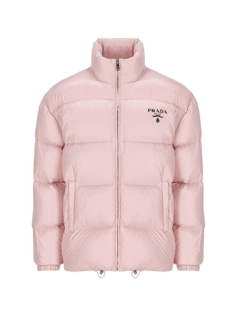 Prada Prada Logo Printed Puffer Jacket 1