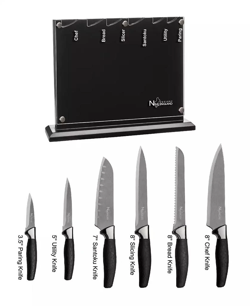New England Cutlery 7 Piece Titanium Coated Cutlery Set 1