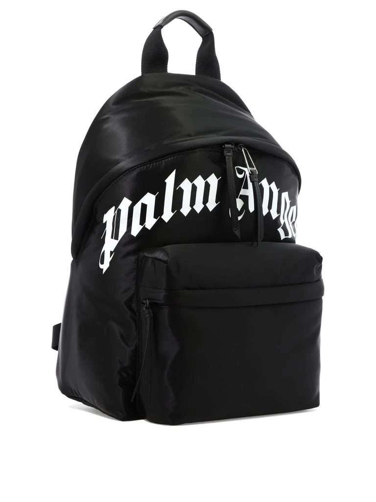 Palm Angels Palm Angels Logo Printed Zipped Backpack 3