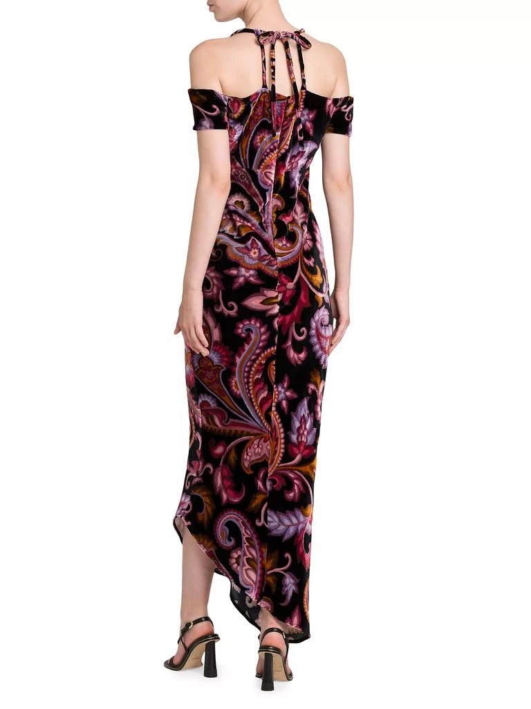 ETRO Paisley Off-the-Shoulder Midi-Dress 5