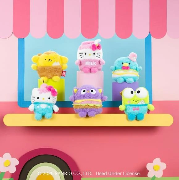 BumBumz BumBumz Netflix Stranger Things 4.5-inch Bumz 4-Pack - Collectible Stuffed Amazon Exclusive Toys - from The Makers of Original Squishmallows 7