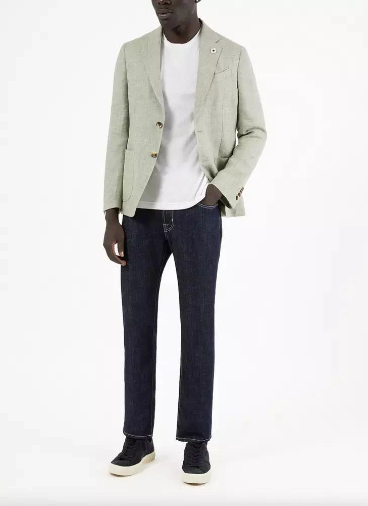 JACOB COHEN Italian Crafted Bandana Detail Jeans 4