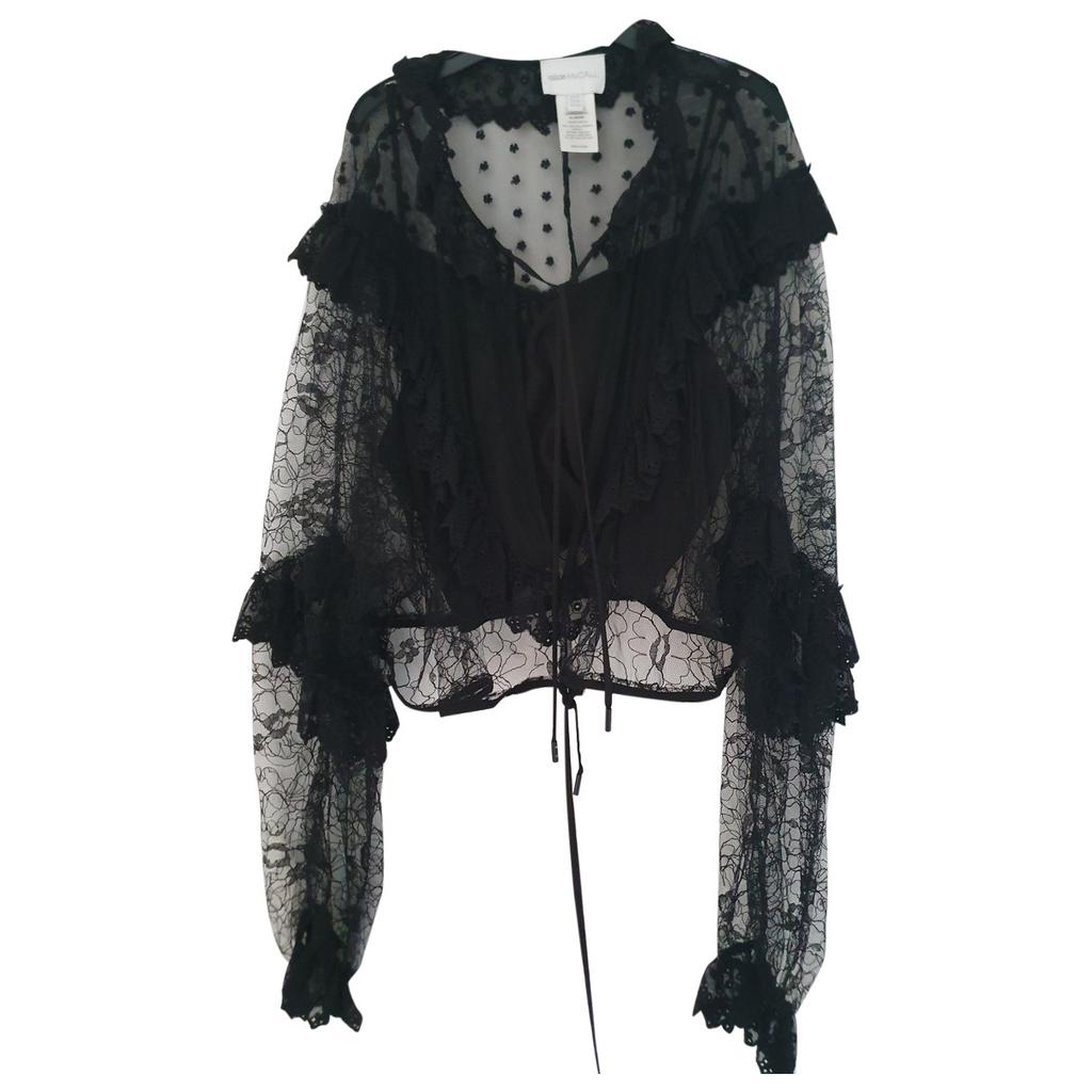 Alice Mccall Alice Mccall Black Cotton Top