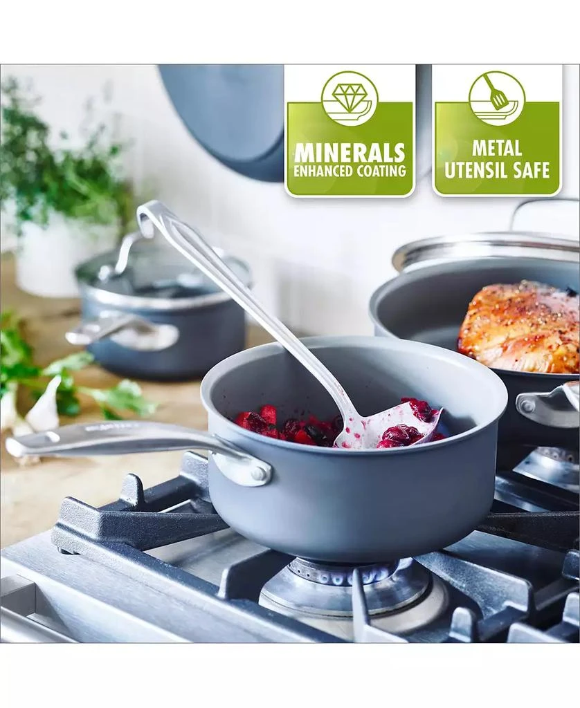 Greenpan Chatham Ceramic Non-Stick Cookware Set, 10 Piece 10