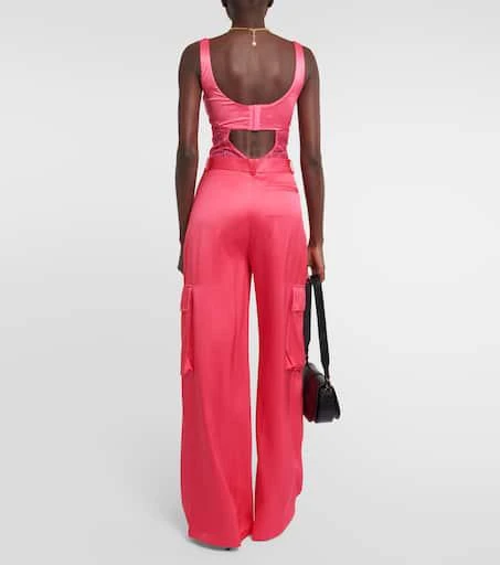 Versace Satin cargo pants 3