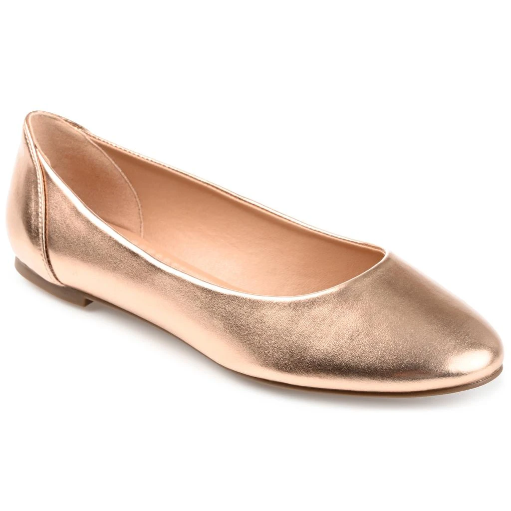 Journee Collection Collection Women's Comfort Kavn Narrow Width Flat 1