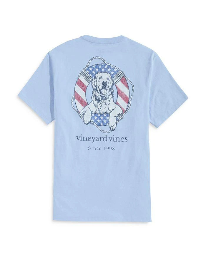 Vineyard Vines USA Dog Life Ring Pocket Tee 1