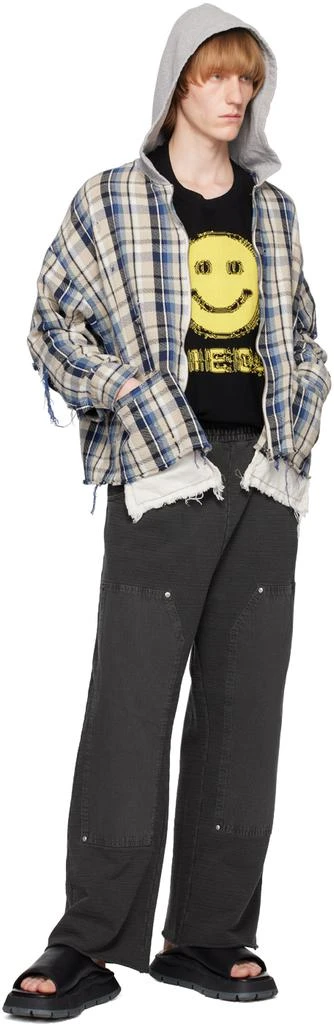 JieDa Black Smile Over Sweater 4