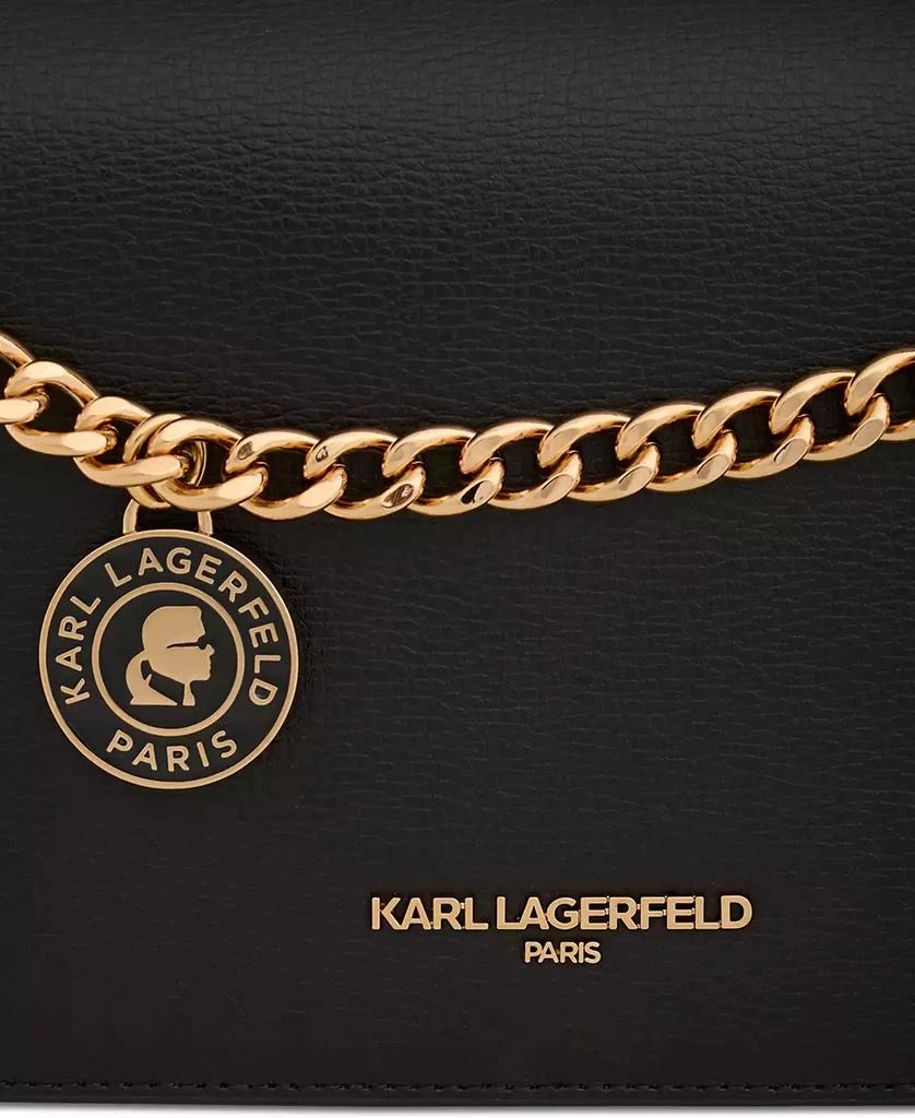 Karl Lagerfeld Paris Lourdes Small Leather Crossbody 2