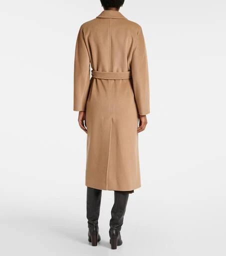 Max Mara Locri wool and cashmere wrap coat 3