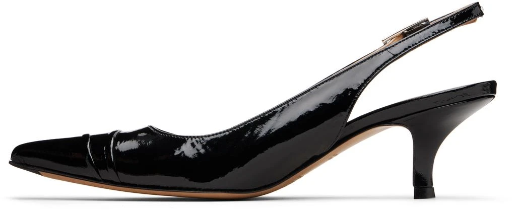 MAISON MARGIELA Black Kinkies Slingback Heels 3