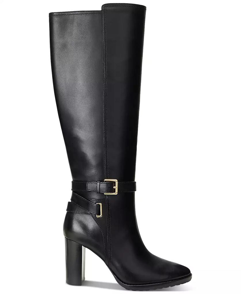 Ralph Lauren Women's Manchester Buckled Dress Boots