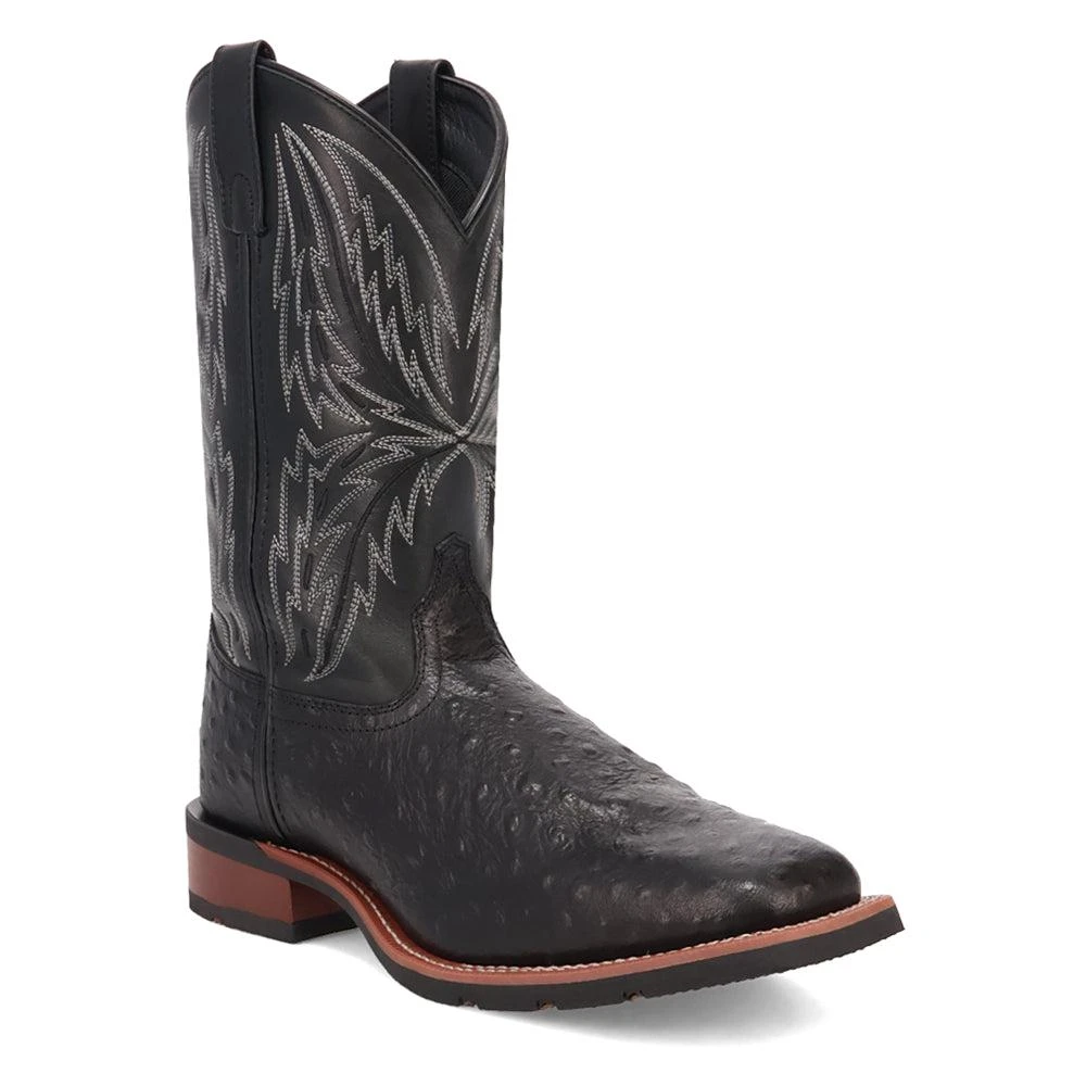 Laredo Stride Ostrict Print Square Toe Cowboy Boots 2