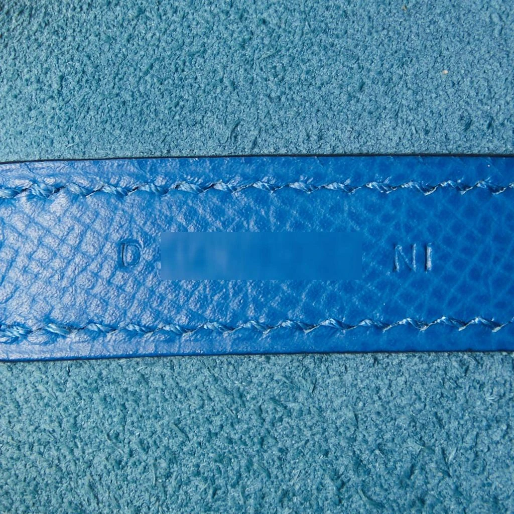 Hermes Hermes Bleu Zellige/Bleu Encre/Rouge Epsom Leather Picotin Lock Tressage 18 Bag 9