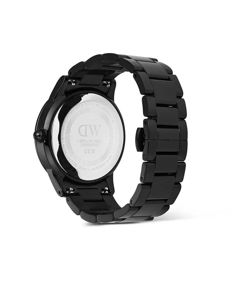 Daniel Wellington Men's Analog Black Stainless-Steel Watch, 40mm 3