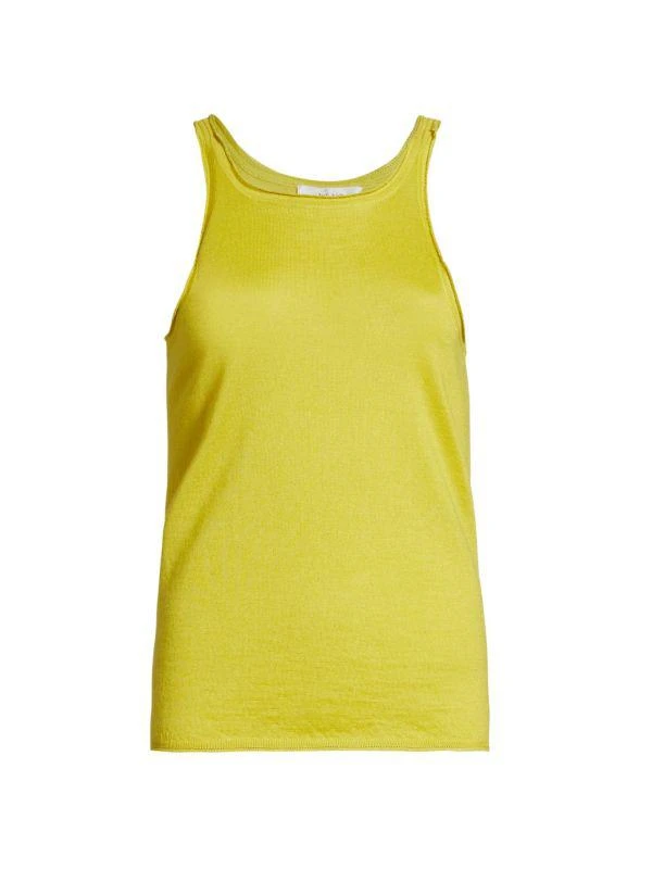 The Row Urmia Cashmere-Silk Tank Top 4