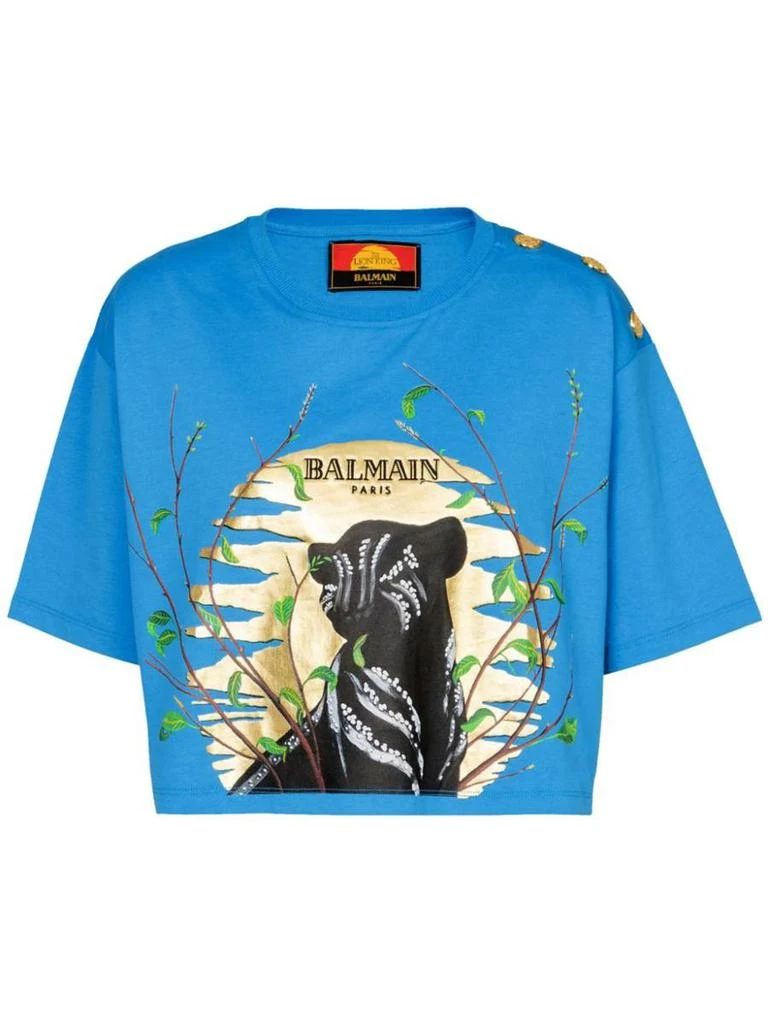 Balmain Balmain Lion King Gucci X Disney T-Shirt 1