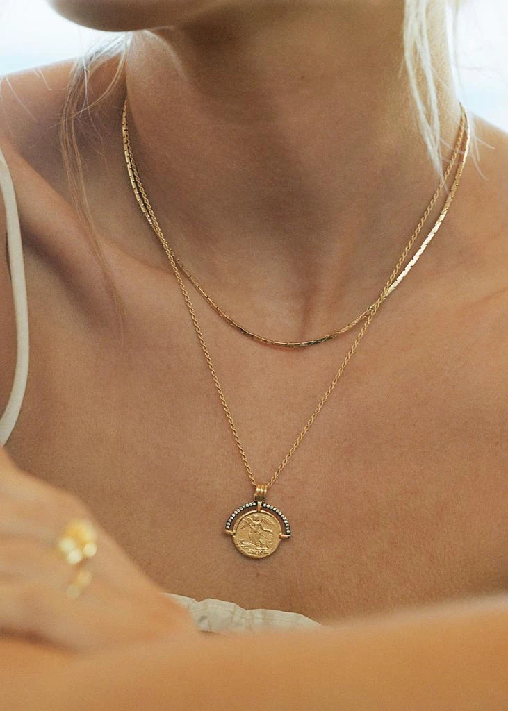 Missoma X Lucy Williams Cobra 18kt gold-plated choker 4