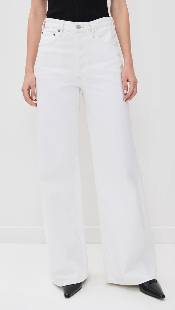 AGOLDE Dame Jeans: High Rise Wide Leg 6