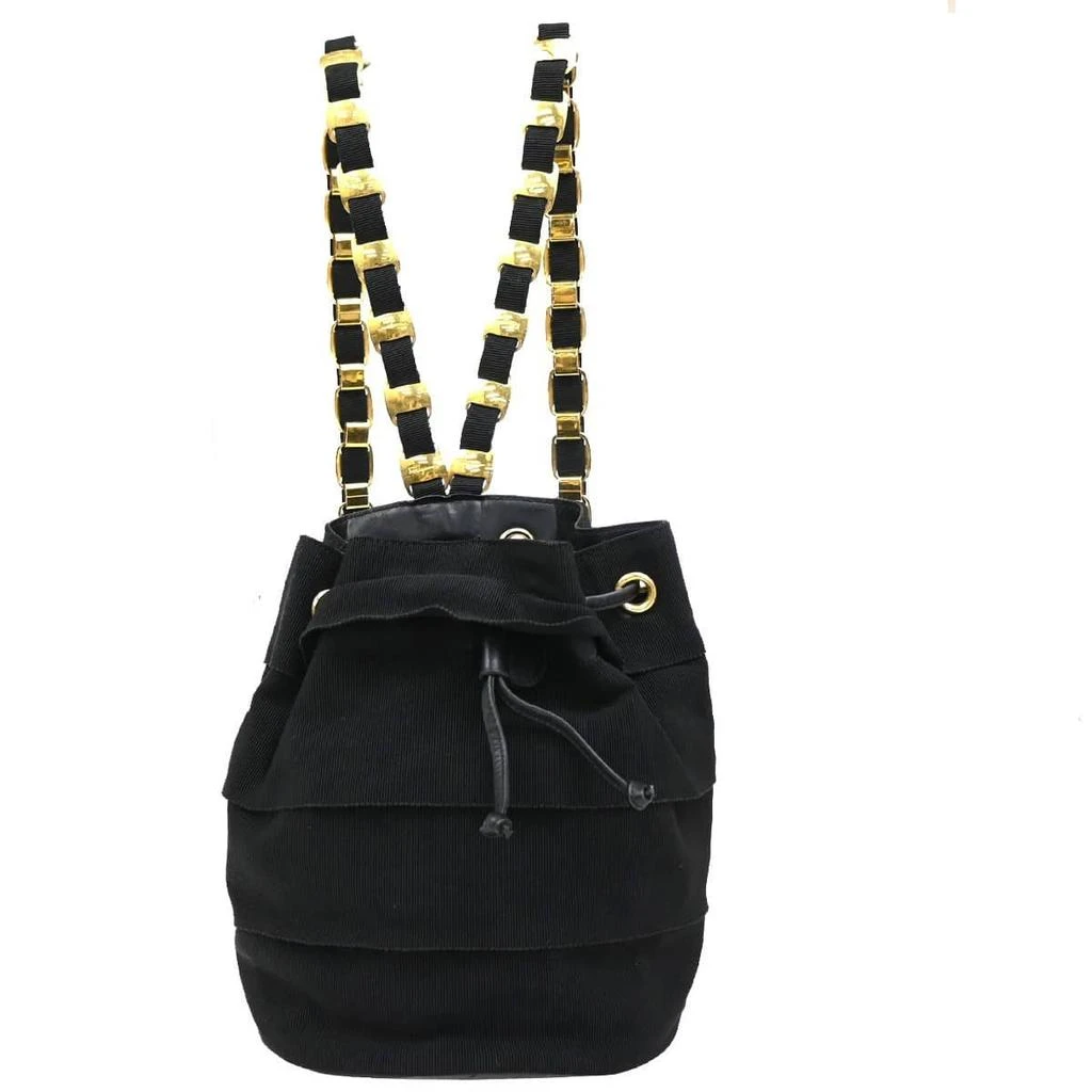 Salvatore Ferragamo Vala Backpack Canvas Canvas Backpack Bag (Pre-Owned)