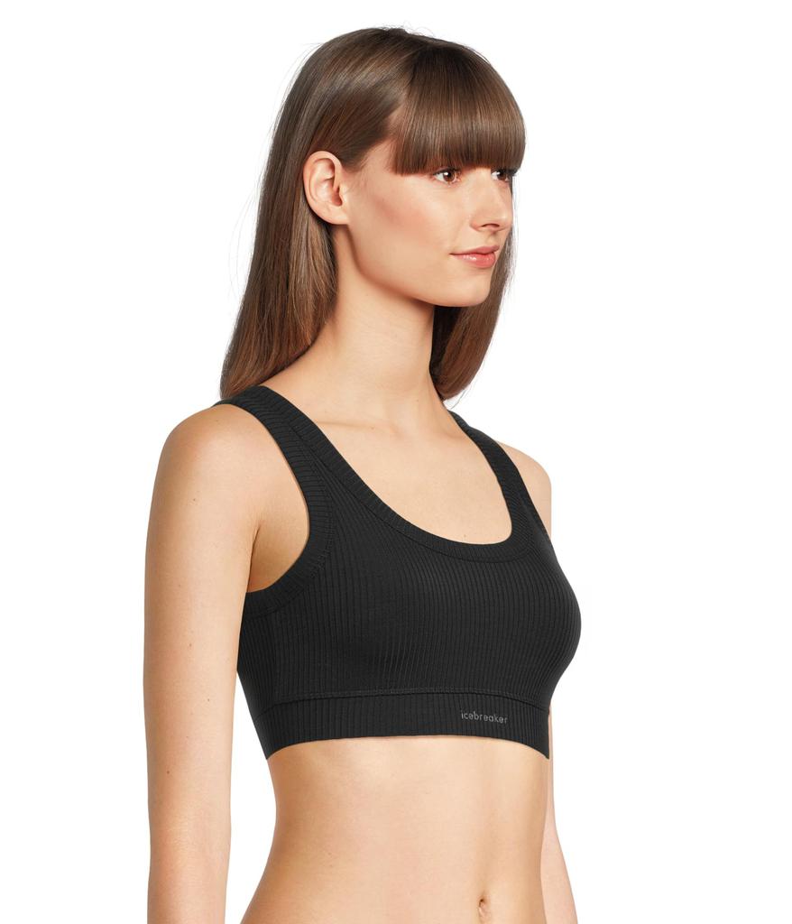 Icebreaker Merino Blend Rib Lotus Bra